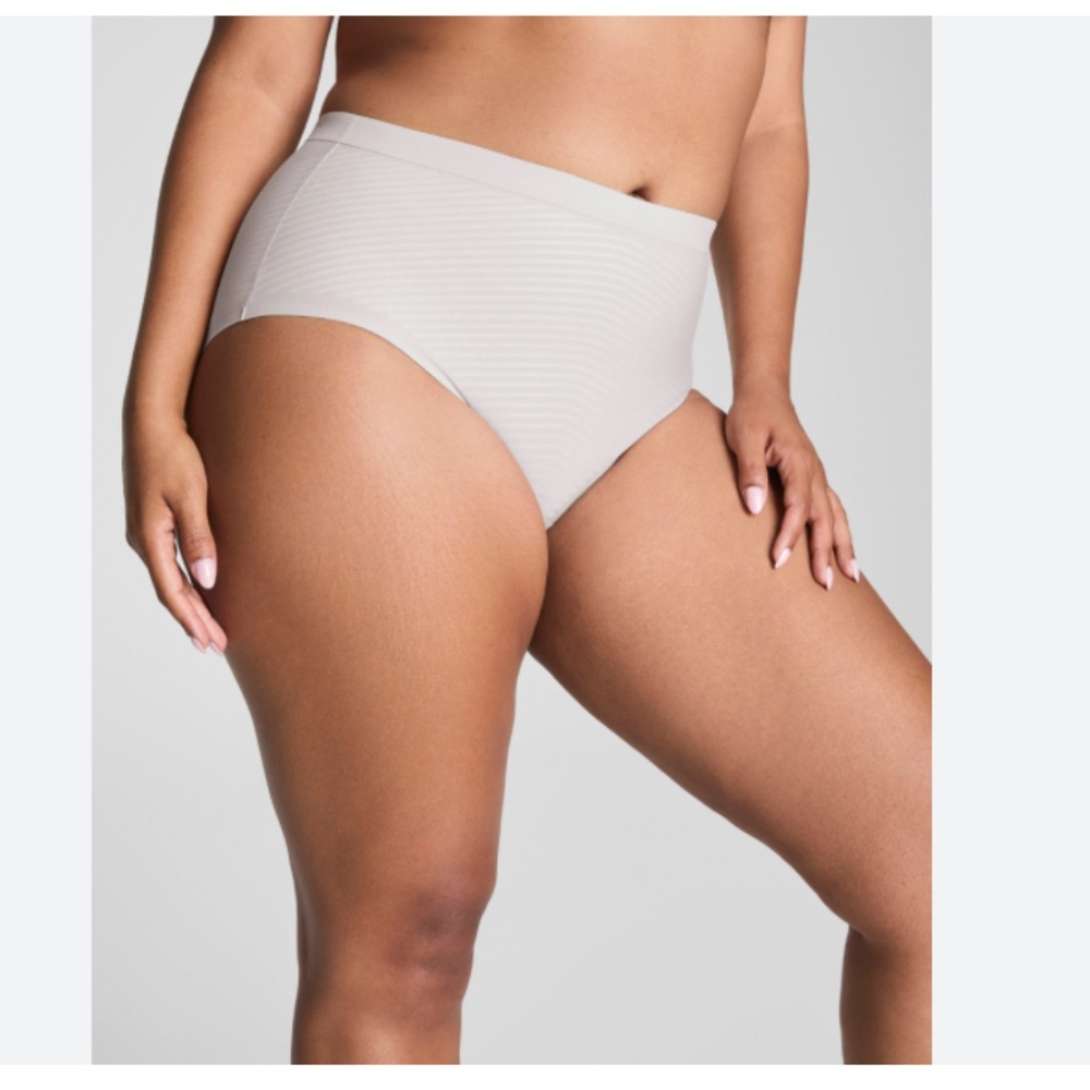 SPANX Supima Cotton Shaping Brief French Grey Size 1X